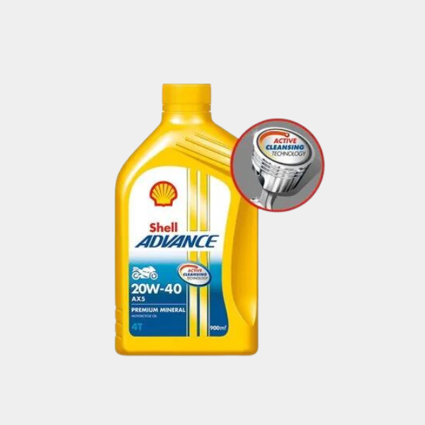 Shell AX5 - Engine Oil - 20W40 (900ML)