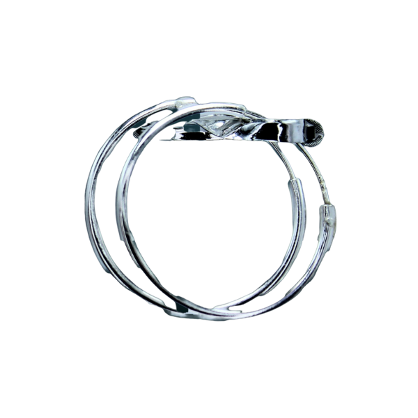 Silver Ear Ring 2cm